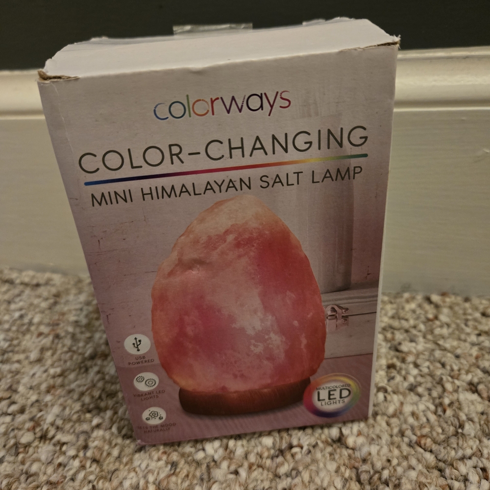 Color Changing  Mini  Salt Lamp